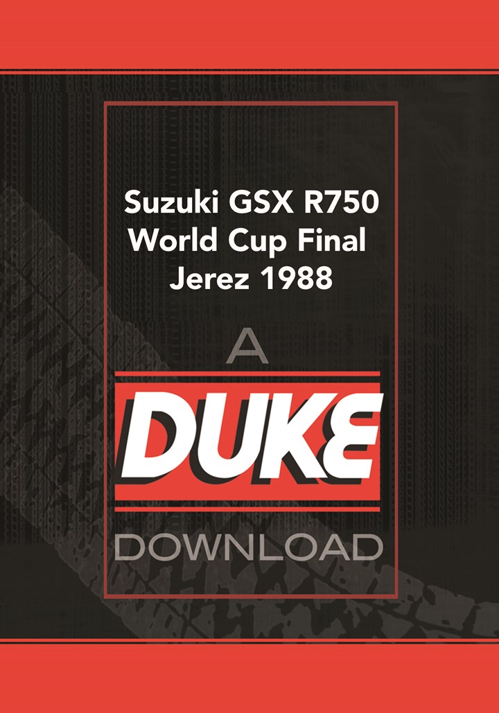 Suzuki GSX-R750 World Cup Final Jerez 1988 Download