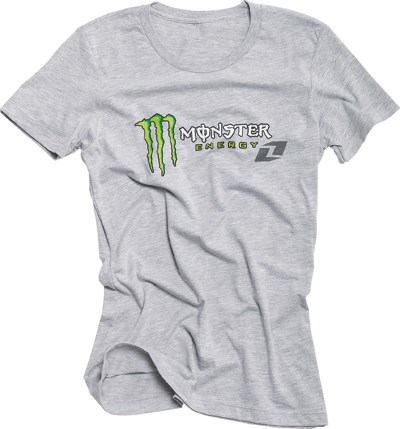 Monster Confusion Ladies T-Shirt Grey - click to enlarge