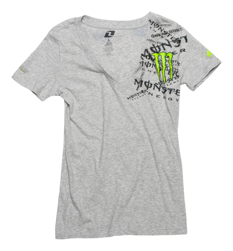 Monster Bragg Ladies T-Shirt Grey