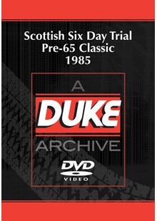Scottish Six Day Trial Pre-65 Classic 1985 Duke Archive DVD