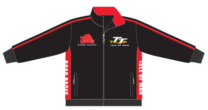 TT 2012  Road Races Fleece Black/Red - click to enlarge