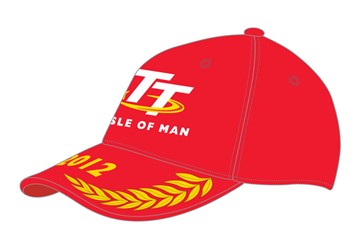 TT 2012 Cap Gold Leaf Red - click to enlarge