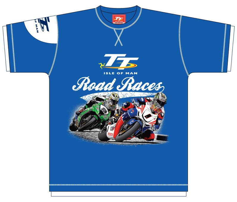 TT 2012 Child Custom T Shirt Blue