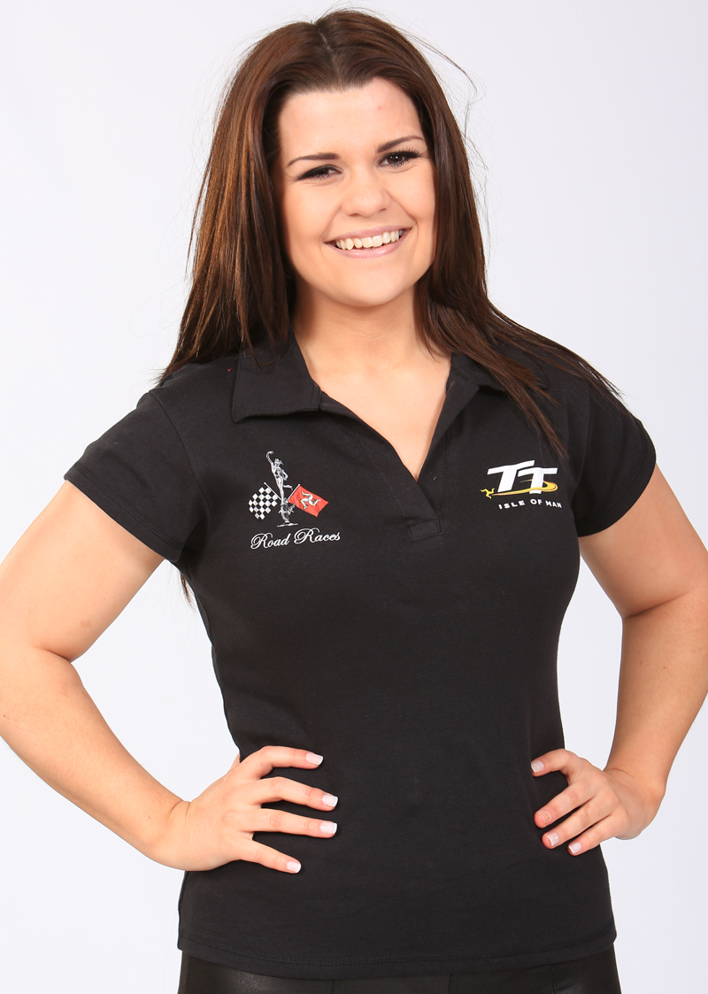 TT Ladies Polo Black