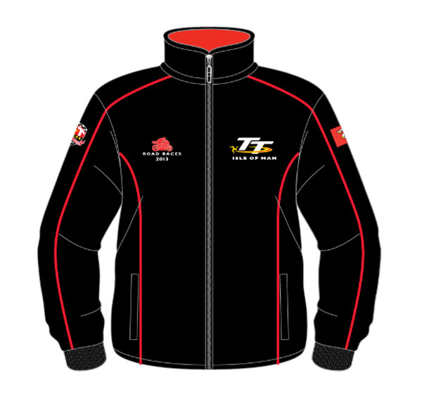 TT 2013 Fleece Black/Red Piping