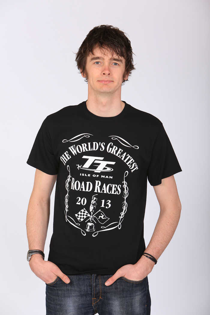 TT 2013 Worlds Greatest Road Races T Shirt Black