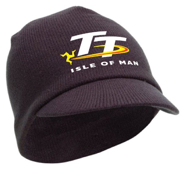 TT Beanie hat with peak