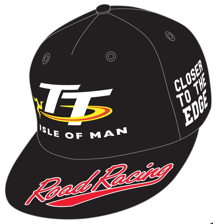TT 2013 Flat Peak Cap Black