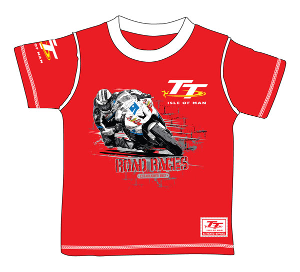 TT Custom T Shirt Child  Red