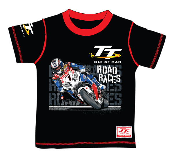 TT Custom T Shirt Child Black