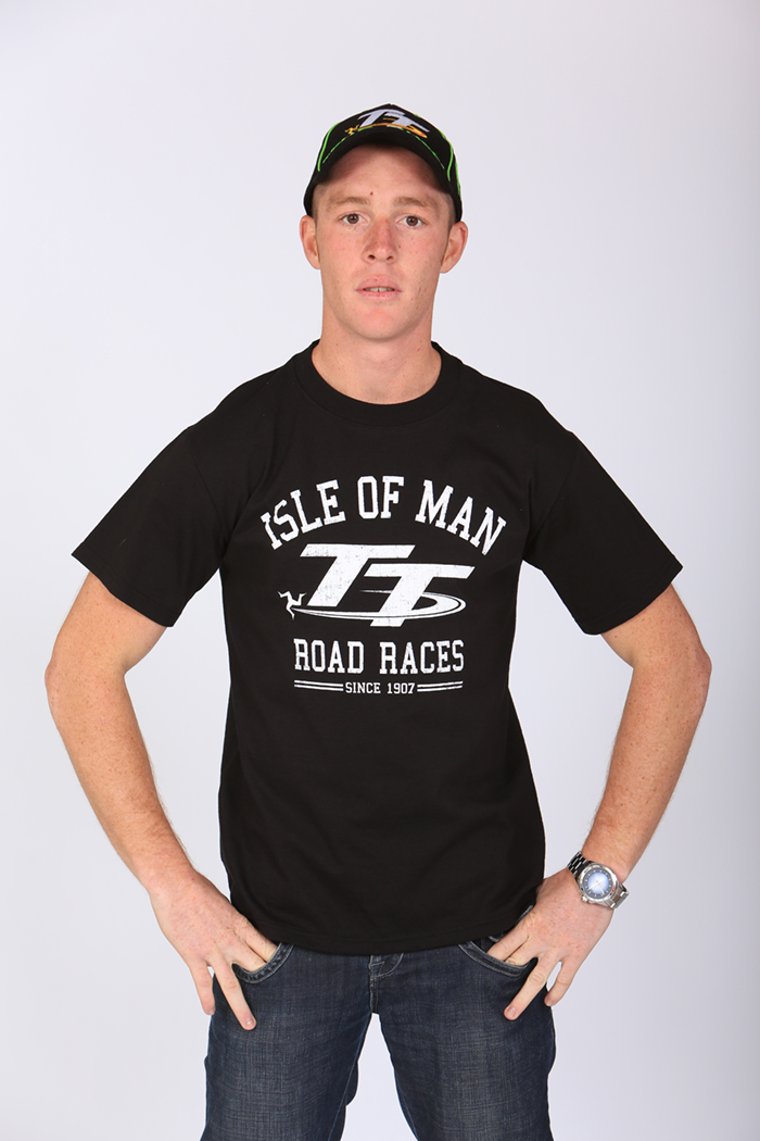 TT Road Races Vintage T Shirt Black