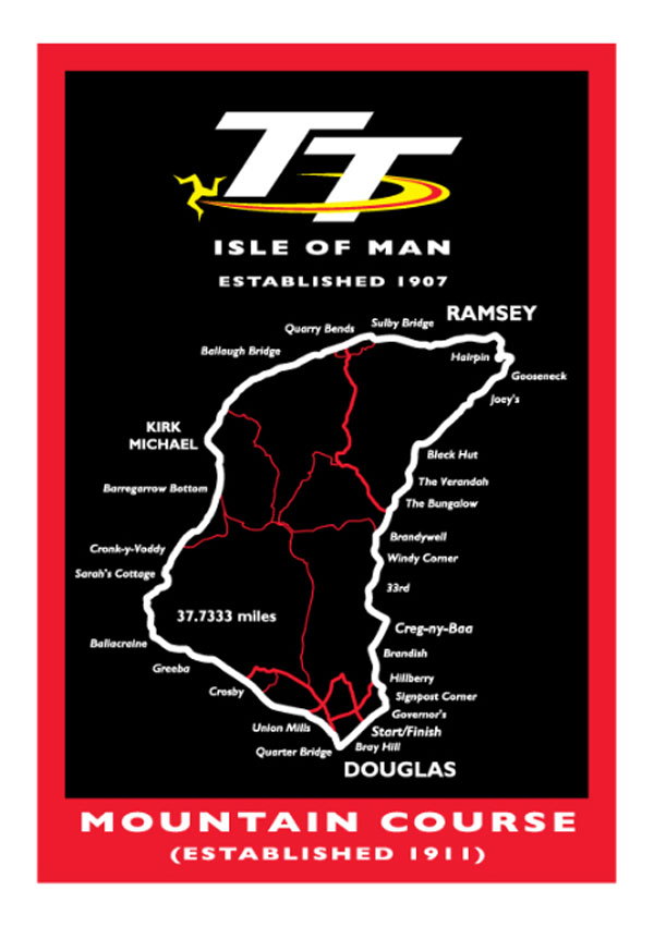 TT 2013 Sticker Rectangular