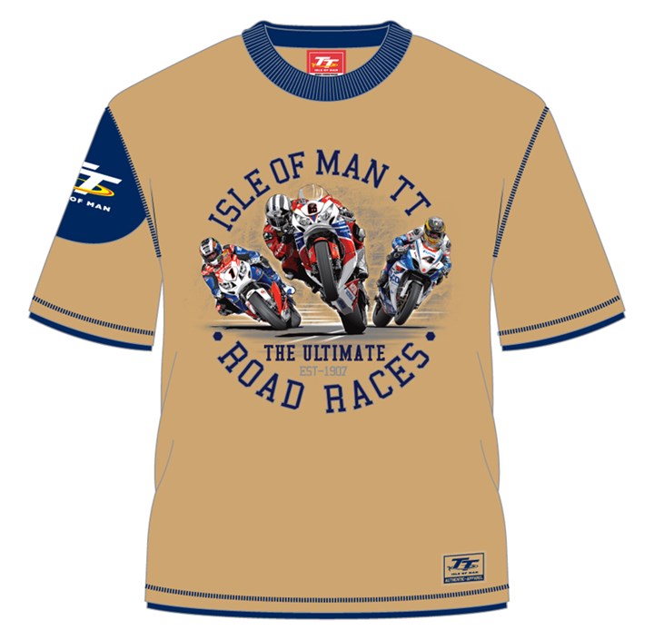 TT 2014 Beige Custom T-Shirt - click to enlarge