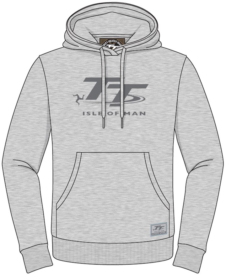 TT 2014 Hoodie Grey - click to enlarge