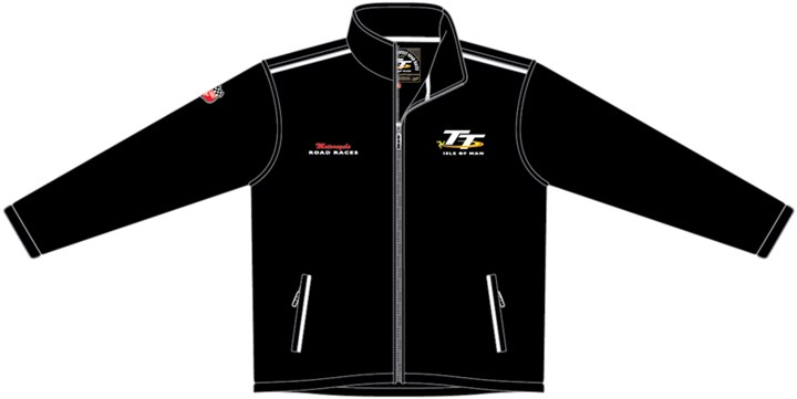 TT 2014 Soft Shell Jacket Black - click to enlarge