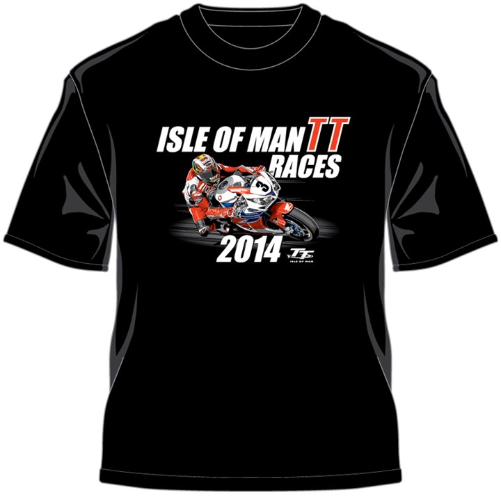 TT 2014 McGuinness T Shirt Black - click to enlarge