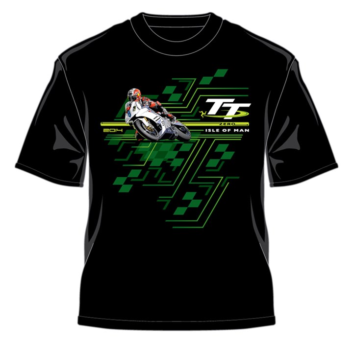 TT 2014 TT Zero T Shirt Black - click to enlarge