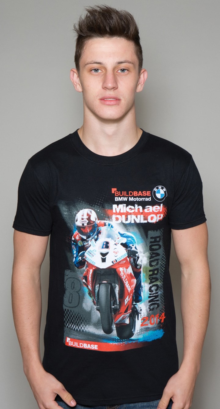 2014 Micahel Dunlop BMW Custom T Shirt - click to enlarge