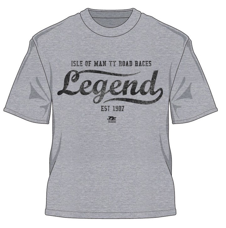 TT Retro T-Shirt Legend Grey - click to enlarge
