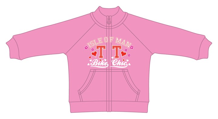 TT 2014 Girls Track Top Pink - click to enlarge