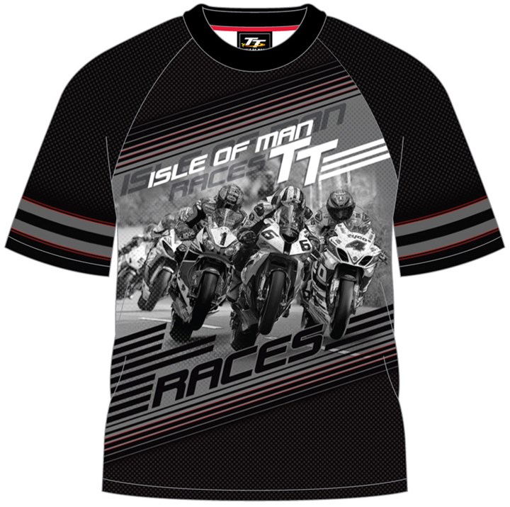 TT 2015 All Over Print IOM TT Races (164) T Shirt - click to enlarge