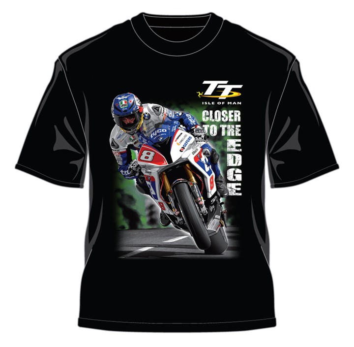 TT 2015 Closer to the Edge T Shirt Black - click to enlarge
