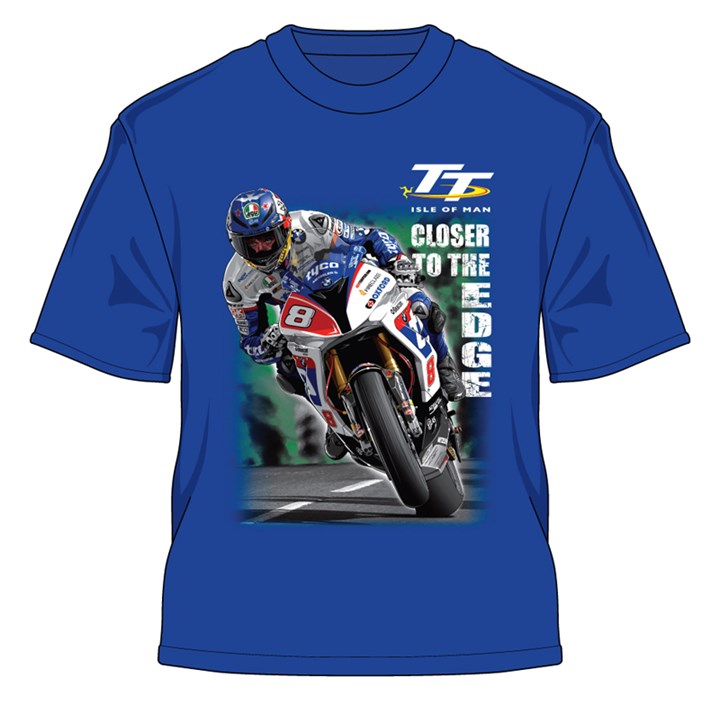TT 2105 Closer to the Edge T-Shirt Blue - click to enlarge