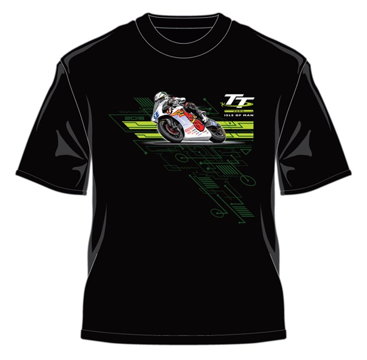 TT 2015 TT Zero T Shirt Black - click to enlarge