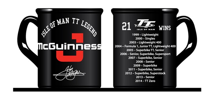 TT 2015 John McGuinness 21 Wins Mug