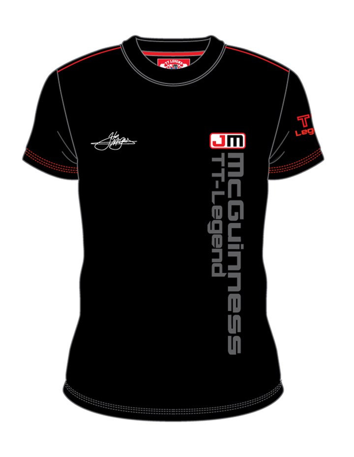 TT 2015 John McGuinness Custom T-Shirt - click to enlarge