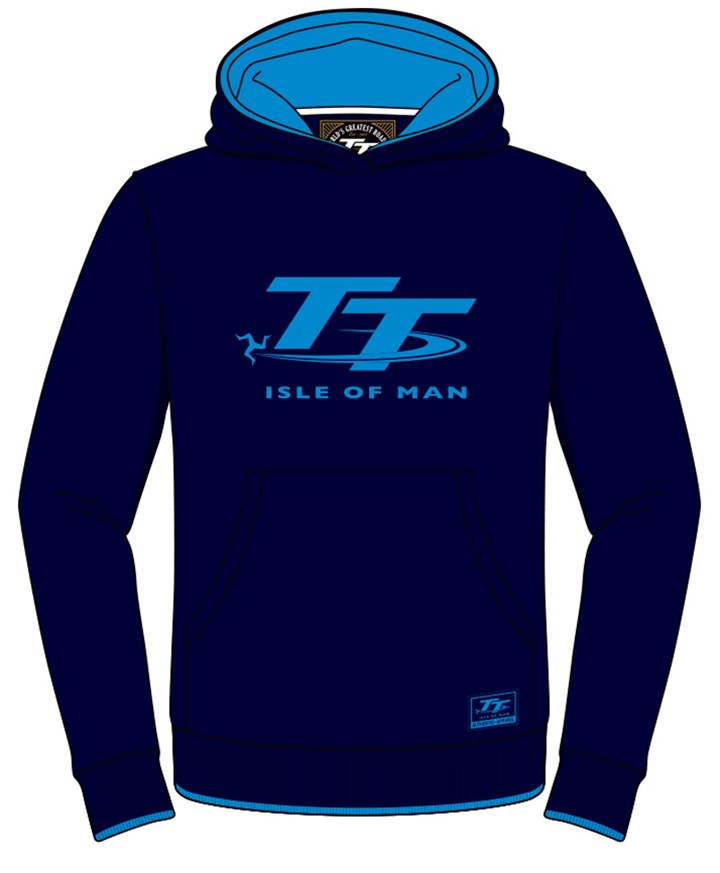 TT Hoodie Childs Blue - click to enlarge