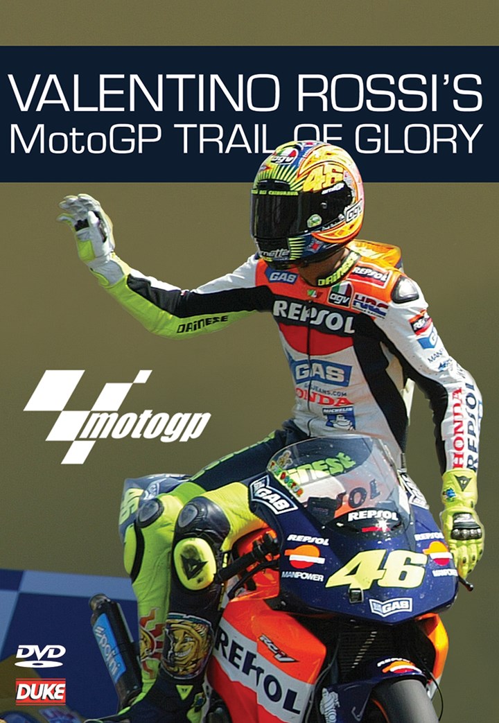 Valentino Rossi's MotoGP Trail Of Glory DVD
