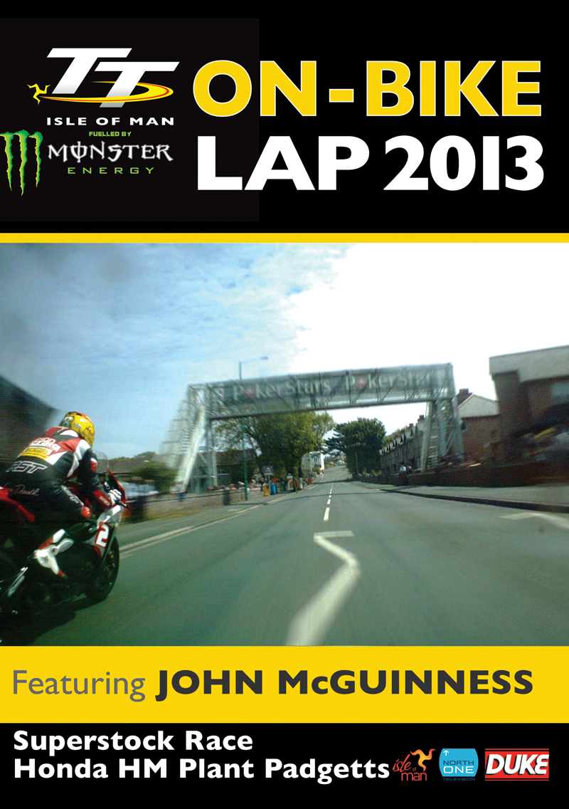 TT 2013 On Bike Lap John McGuinness Superstock Race
