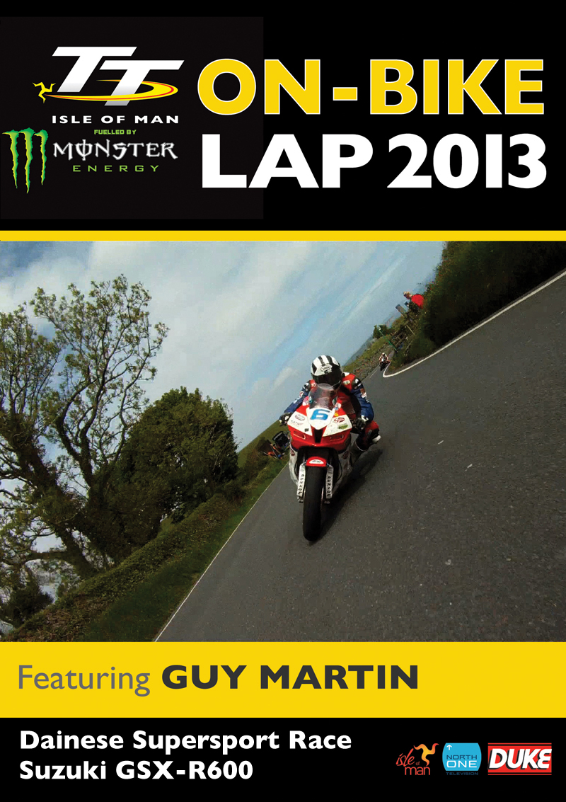 TT 2013 On Bike Lap Guy Martin Supersport race 1