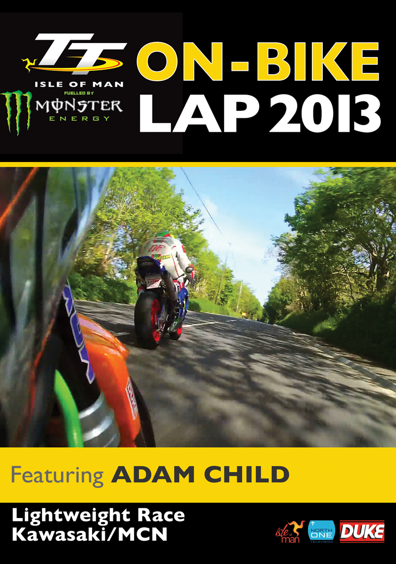TT 2013 On Bike Lap Adam Child MCN