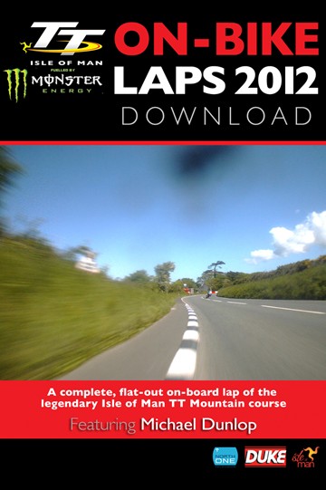 TT 2012 On Bike Michael Dunlop Supersport 1 Race Lap 2 HD Download - click to enlarge