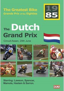 Great Bike Grand Prix of the Eighties Dutch 1985 DVD