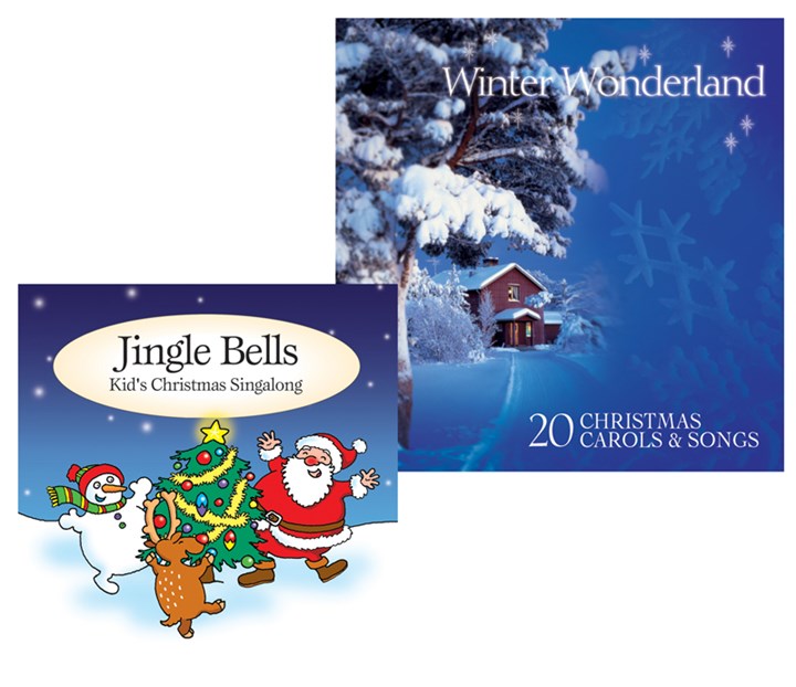 Winter Wonderland CD and Jingle Bells CD Bundle