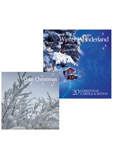 Winter Wonderland CD and White Christmas CD Bundle