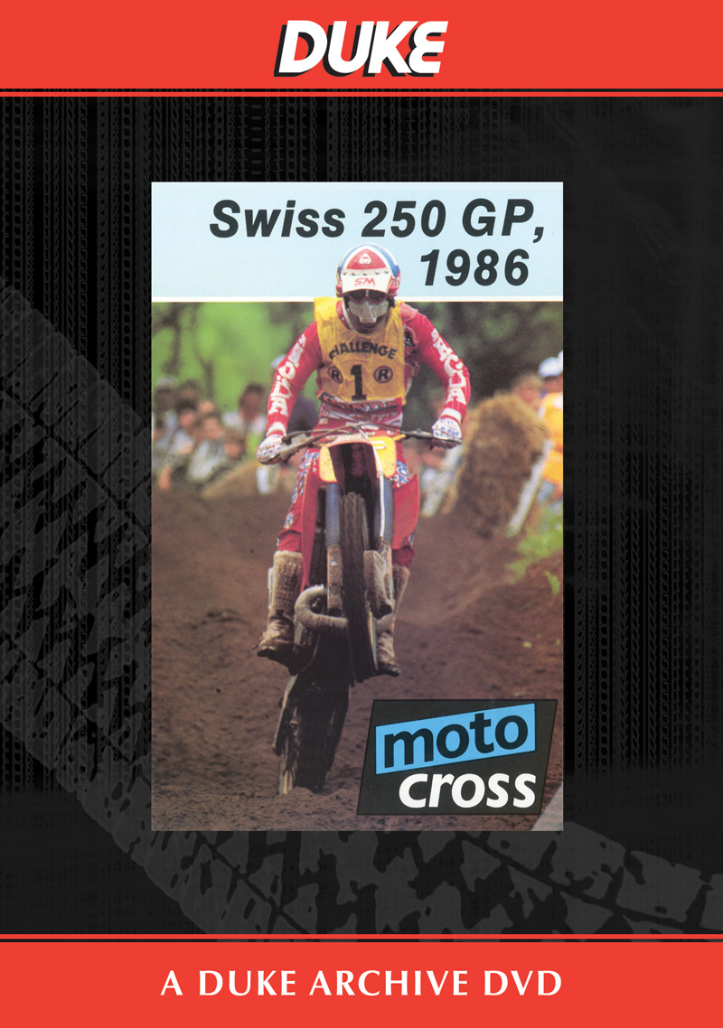 Motocross 500 GP 1986 - Switzerland Duke Archive DVD