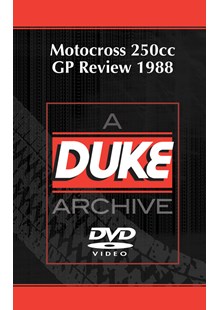 Motocross 250 GP 1988 - Britain Duke Archive DVD
