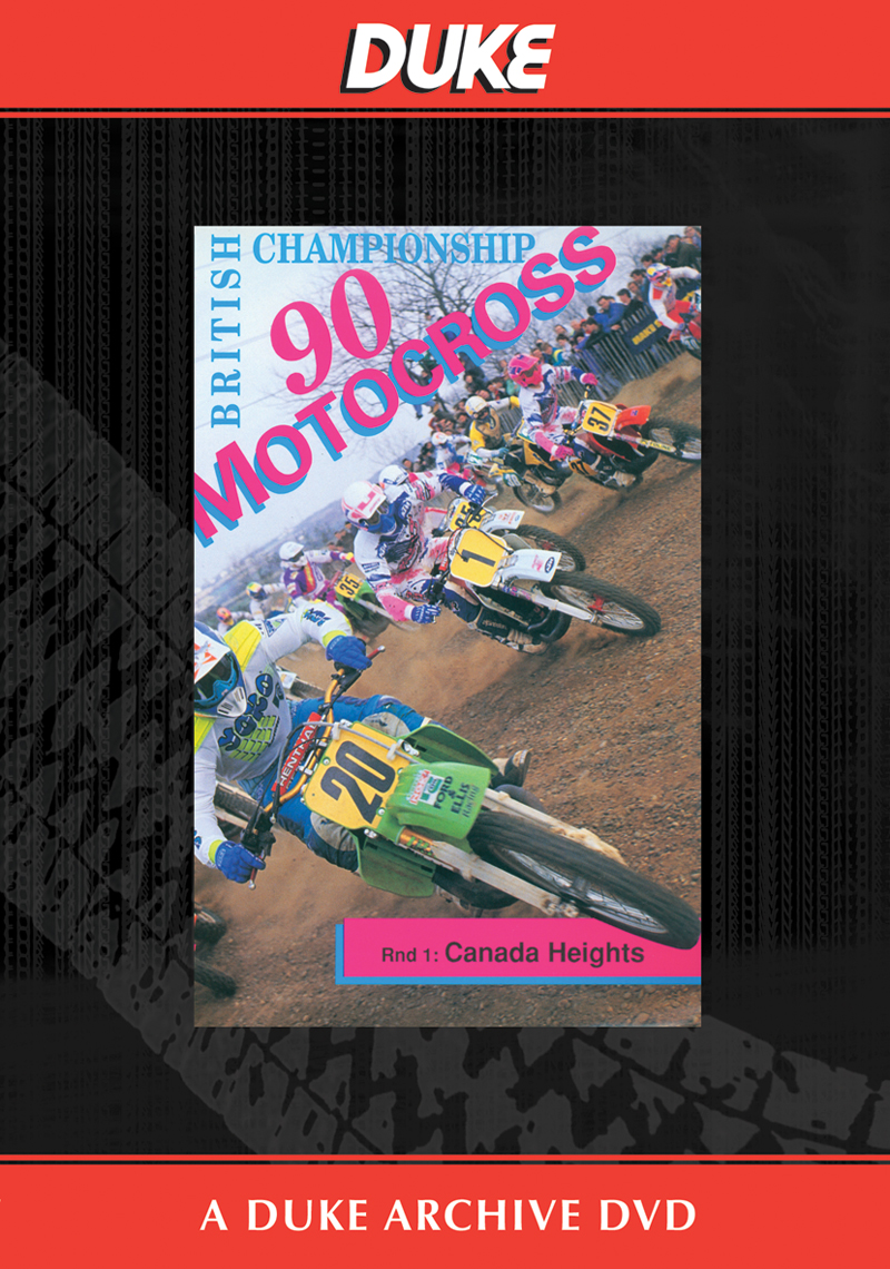 Motocross 500 GP 1990 - Round 1 Britain Duke Archive DVD
