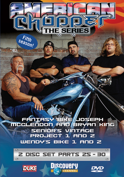 American Chopper Series 5 parts 25-30 (2 disc set)