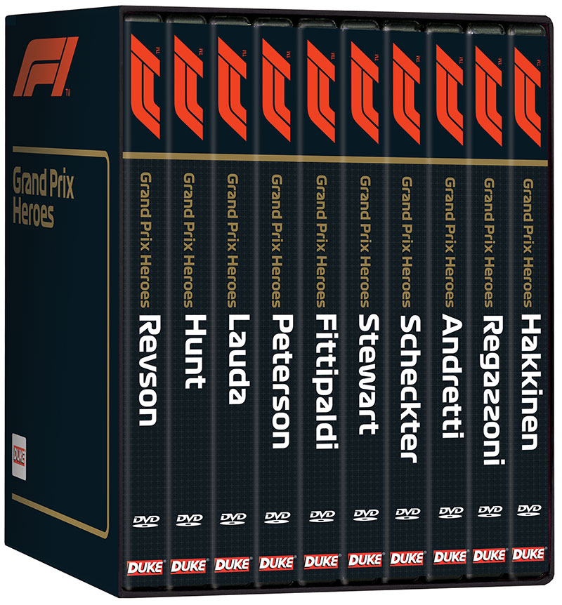 Grand Prix Heroes (10 DVD) NTSC Boxset
