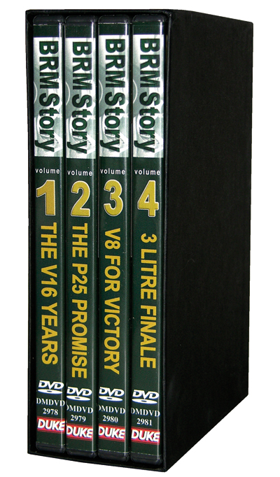 The BRM Story - 4 Dvds Box Set
