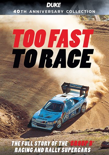Too Fast to Race DVD - click to enlarge