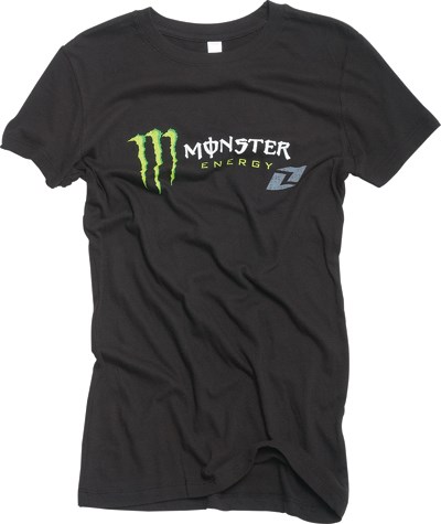 Monster Confusion Ladies T-Shirt Black - click to enlarge