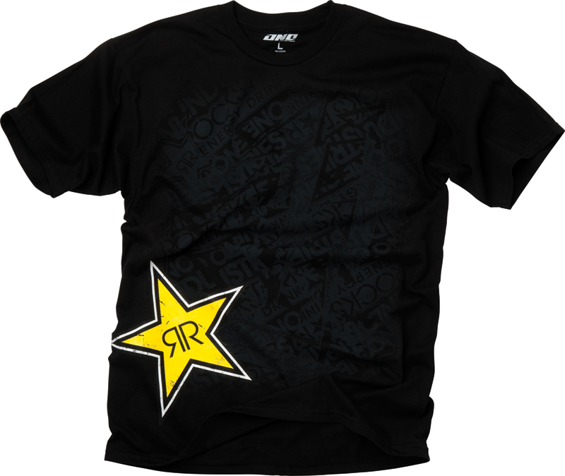 Rockstar Re-Up T-Shirt Black