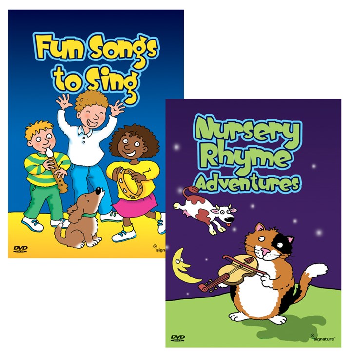 SPECIAL OFFER: Fun Songs to Sing DVD and Nursery Rhyme Adventures DVD