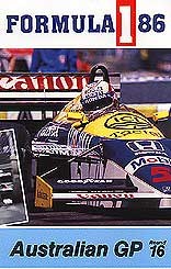 F1 1986 Australian GP VHS